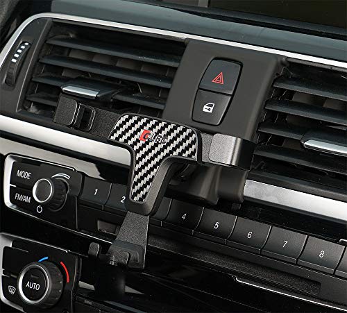 Beerte Soporte de teléfono de coche para BMW Serie 3 GT 2012-2018, rotación de 360 °, apto para cualquier smartphone, decoración interior del coche