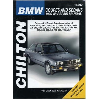 BMW 3 Series and 5-Series, Saloons and Coupes, 1989-93 (Chilton's Total Car Care)