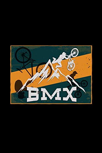 BMX: 6x9 BMX | blank with numbers paper | notebook | notes