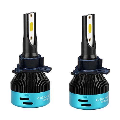 Bombillas LED H7 personalizadas para faros delanteros para KIA K3 K4 K5 Sorento Sportage R Grand Santa Fe para Hyundai i30 Sonata 9 Retenedor Adaptador Plug and Play, ajuste directo (paquete de 2)