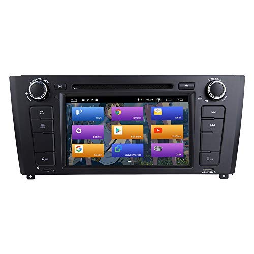 BOOYES para BMW E81 E82 E87 E88 1 Series Android 10.0 Radio de Coche Estéreo GPS 7"Reproductor de DVD de Coche Reproducción automática de Coche/TPMS/OBD/Dab/Enlace Espejo