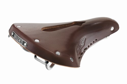 Brooks B17 Imperial - Sillín de bicicleta urbana, color marrón, modelo para hombres