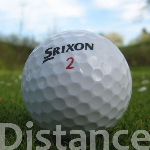 Easy Lakeballs 50 SRIXON Distance Pelotas DE Golf RECUPERADAS/Lake Balls - Calidad AAA/AA (A/B Grade) - EN Bolsa DE Red