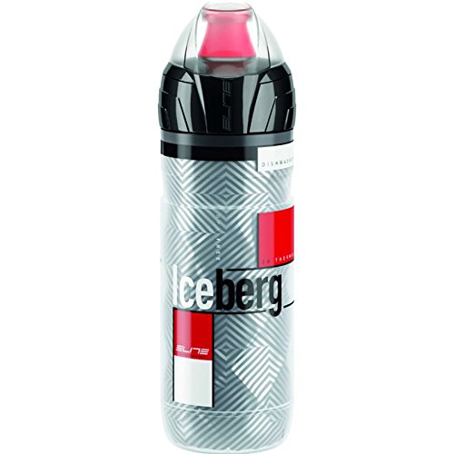 Elite Iceberg Bidón, rojo 650 ml, Multicolor, M