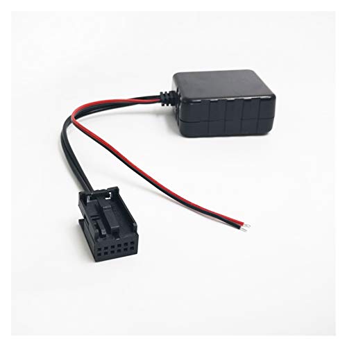 FSLLOVE FANGSHUILIN Coche AUX-IN USB Switch Panel Audio Audio MP3 Adaptador de música AUX/USB Puerto Negro 12pin Port Fit para BMW X5 X3 Z4 E83 E85 E86 E39 E53