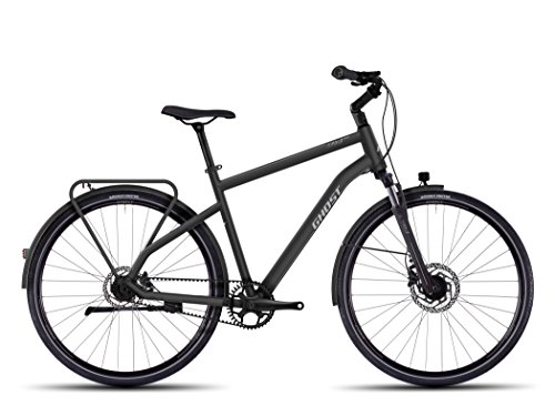 Ghost Square 7 Trekking Bike 2016, color Negro - negro / plata, tamaño 52 cm, tamaño de rueda 28.00 inches