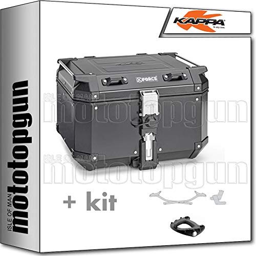 kappa maleta kfr480a k'force 48 lt + portaequipaje monokey compatible con bmw k75 750
