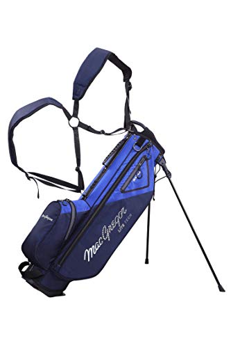 MACGREGOR Bolsa de Golf MACTEC 4.0 Sunday para Hombre, Color Azul Marino y Real, Talla única