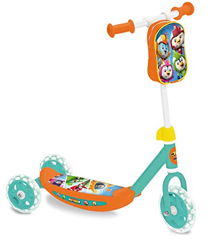 Mondo Toys – My First Scooter Top Wing – Patinete para niño/niña – 3 Ruedas – Bolsa portaobjetos incluida – 28616