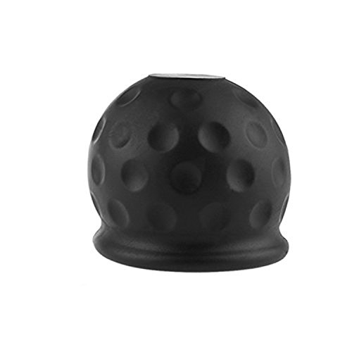 Newseego El Towball de Goma Negro del Remolque 50m m Protege la Caja de la Bola de la Barra de Remolque Cubierta del tirón del Coche