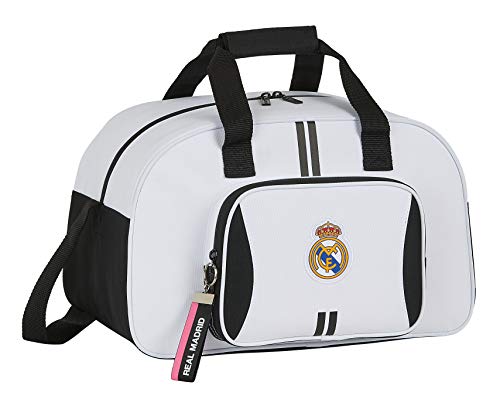Safta 712054273 Bolsa de Deporte, Bolso de Viaje Real Madrid CF