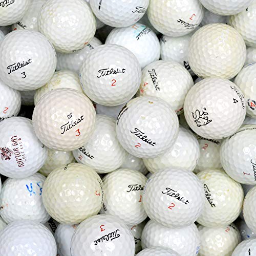 Second Chance 100-TITL-BOX - Lote de 100 Bolas de Golf recuperadas de Lagos de Varios Modelos Clase B Titleist