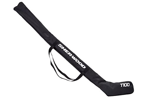 Sherwood Eishockeytasche True Touch T 100 Hockey Stick Bag 3-4 Schläger - Bolsa para Material de Hockey sobre Hielo, Color Negro, Talla 50 x 25 x 5 cm, 6.5 l