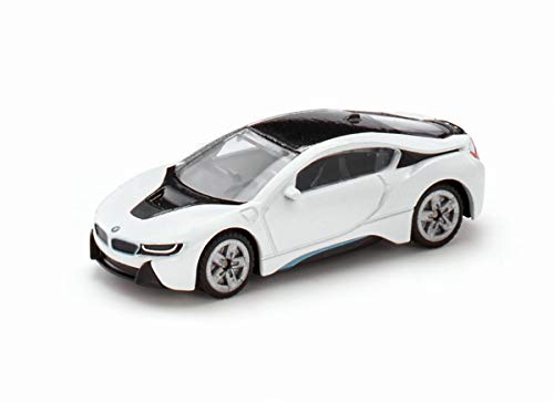 SIKU 1458, BMW i8, Metal/Plástico, Negro/Blanco, Vehículo de juguete para niños