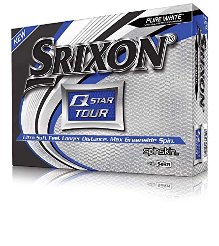 Srixon AD333 Tour - Pack de 12 bolas de golf, color blanco