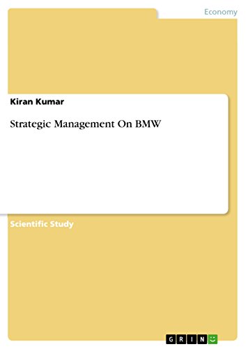 Strategic Management On BMW (English Edition)