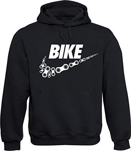 Sudadera con Capucha: : Bike - Bicileta - Regalo para Ciclistas - Bici - BTT - MTB - BMX - Mountain-Bike - Downhill - Regalos Deporte - Sweat-Shirt Hoodie - Ciclista - Retro - Fixie-Bike (XL)