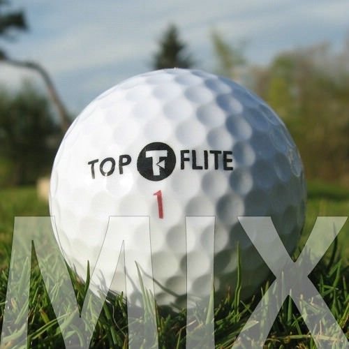 Top-Flite 100 pelotas de golf mezcladas, calidad AAA/AA