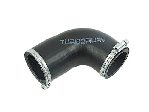 TURBORURY Compatible/repuesto para manguera de intercooler Turbo BMW 5 E39 525 2.5 TD 530 3.0 TD 11617786530 1161-7786530 7786530