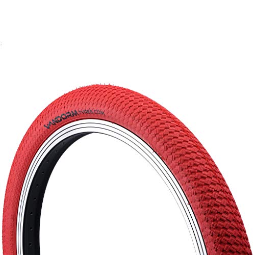 Vandorm - Ruedas de Colores Drifter R2R para Bicicleta BMX, 20 x 2 Pulgadas, Color Rojo, tamaño 20" x 2.00", 500
