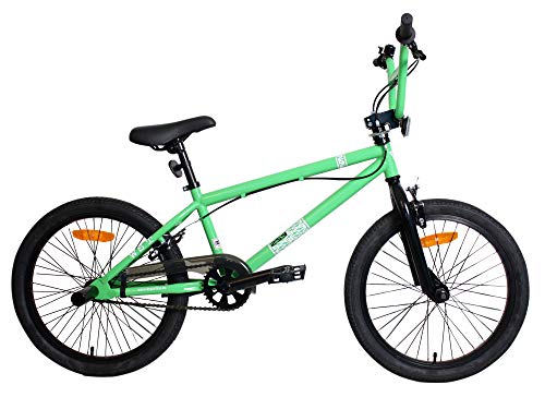 WST BMX Bicicleta, Niños, Verde, M