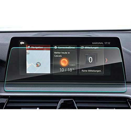 YEEPIN Protector Pantalla para [2017 2018 2019 BMW 5seri G30 /530i /520d/ 530d] Navegación Cristal Templado Vidrio Templado - Dureza 9H (Pantalla de la Tableta)