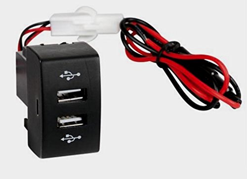 12/24 V Max 3 A en Dash Doble USB Puerto camión cargador de toma de corriente para Stralis Eurocargo