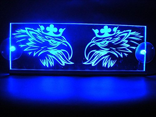 12V LED Cabina Interior placa GRIFFIN para SCANIA camiones iluminación mesa signo (azul)