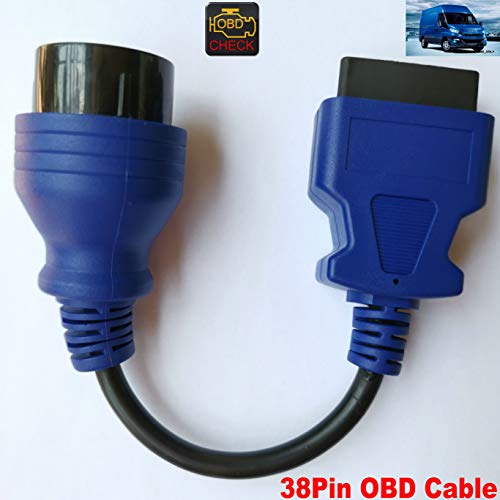 38pines OBD Diagnóstico Adaptador Conector del Camión de Cable