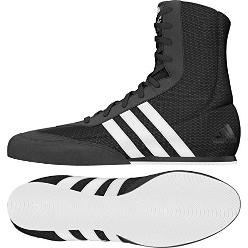 Adidas Boxschuh Box Hog 2, Calzado de Boxeo Para Hombre, Negro, 39 1/3 EU
