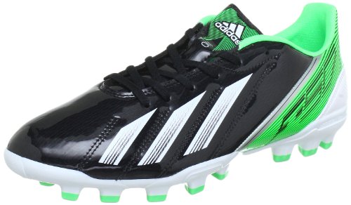 adidas F10 TRX AG, Botas de fútbol Hombre, Black-Schwarz (Black 1 / Running White FTW/Green Zest S13), 40 2/3