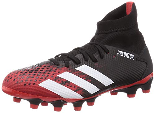 Adidas Predator 20.3 MG, Zapatillas Deportivas Fútbol Hombre, Multicolor (Core Black/FTWR White/Active Red), 43 1/3 EU