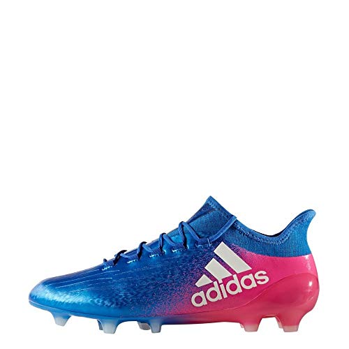 adidas X 16.1 FG, Botas de Fútbol para Hombre, Azul (Azul/ftwbla/rosimp), 42 2/3 EU