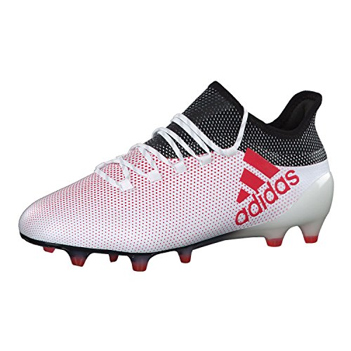Adidas X 17.1 FG, Botas de fútbol para Hombre, Blanco (Ftwbla/Correa/Negbás 000), 42 EU