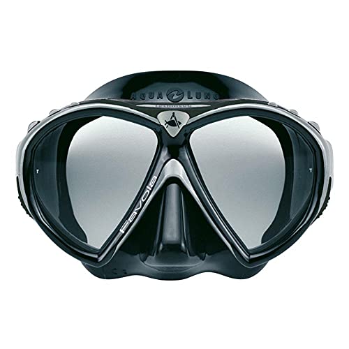 Aqua Lung 8022200108432 Gafas y máscaras, Unisex-Adult, Schwarz/Scharz