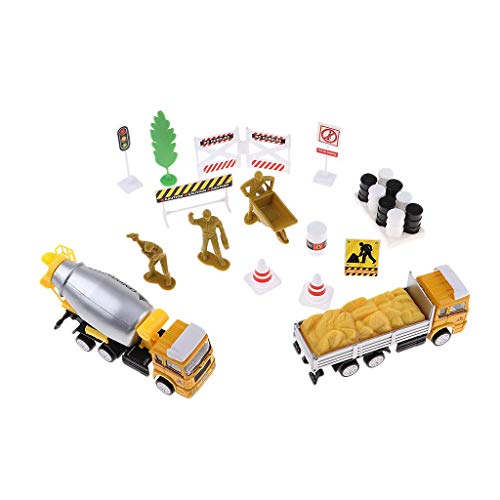 Backbayia Camión portacontenedores juguete de simulación ejército modelos de vehículos juguetes para niños