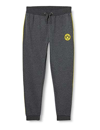 Borussia Dortmund Pantalones de chándal, Unisex, Gris (Antracita), M