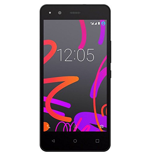 BQ Aquaris M4.5 - Smartphone de 4.5'' (WiFi, Bluetooth, 16 GB de Memoria Interna, Android, 4G), Color Negro