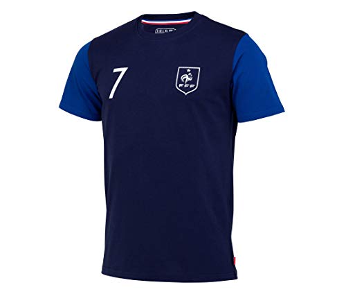 Camiseta de la selección francesa de fútbol FFF – Antoine Griezmann – Colección oficial para hombre, Hombre, azul, XXL