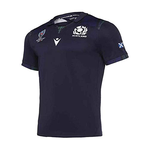 Camiseta De Rugby, Camiseta De Entrenamiento Deportivo, Ropa para Fanáticos Que Absorbe El Sudor, Sudadera Combinada para Hombres Y Mujeres De La Copa Mundial De Escocia De 2019