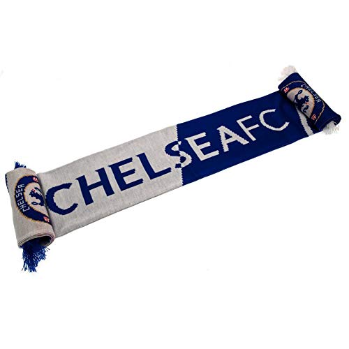 Chelsea FC - Bufanda (Talla Única) (Azul/Blanco)