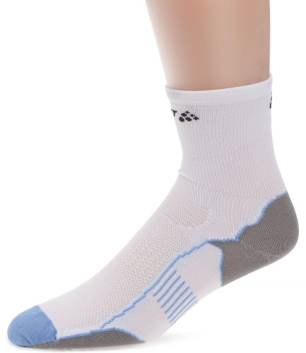 Craft - Calcetines de Running, tamaño 34-36 (Taille Fabricant : 36), Color Blanco