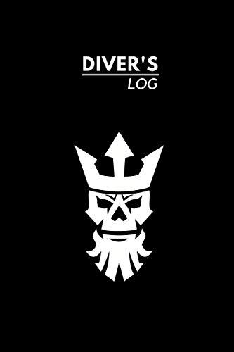 Diver's Log: Diver's Logbook, Scuba Diving Logbook, Diving log book Poseidon cover design, 110 Dives Record and track