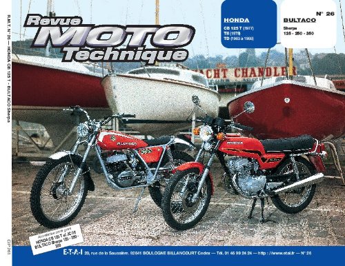 E.T.A.I - Revue Moto Technique 26 - HONDA CB125T et BULTACO SHERPA 125 350