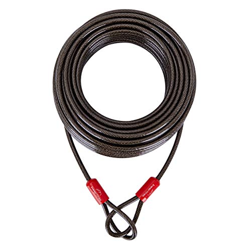 EVEREST FITNESS Cable universal de 20 m de longitud – Cable de acero revestido de plástico – Cable de acero – Cuerda robusta – Cable de seguridad