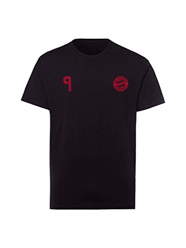 FC Bayern München Camiseta Lewandowski negra, XXXL