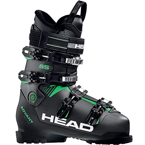 Head Botas de esquí Unisex para Adultos ADVANT Edge 85, Antracita/Negro/Verde 608201-28.5, 28.5