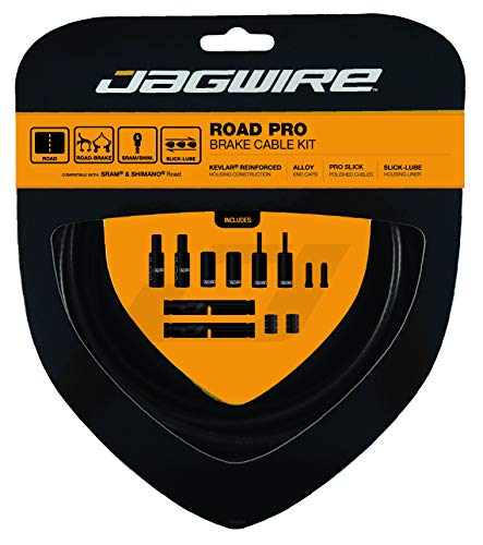 Jagwire PCK209 Stealth Black - Juego de Cables y Fundas para Adulto, Color Negro
