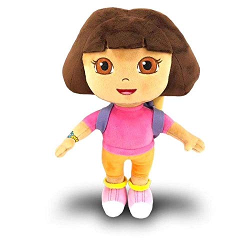 KAIGE Juguetes Dora la Exploradora de Juguete de Felpa Pre-Kinder Linda Dora Botas muñeca rellena Decoraciones del Partido (Color: Botas-20cm) WKY (Color : Dora30cm)