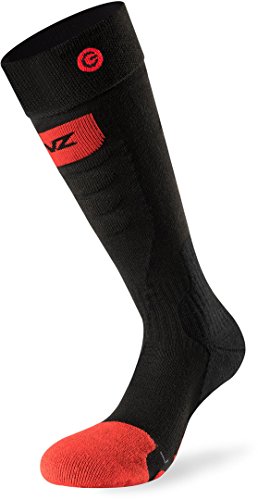 LENZ Heat 5.0 Toe Cap Slim FIT Socken 2018 Black/Red/Grey, 35-38